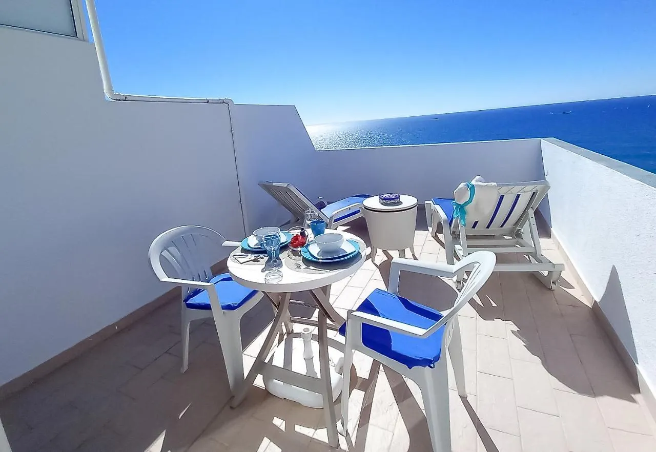 Mira Atlântico 13- Terraço Com Vista Mar e Cidade, Wifi, 80mt Praia Quarteira Portugal