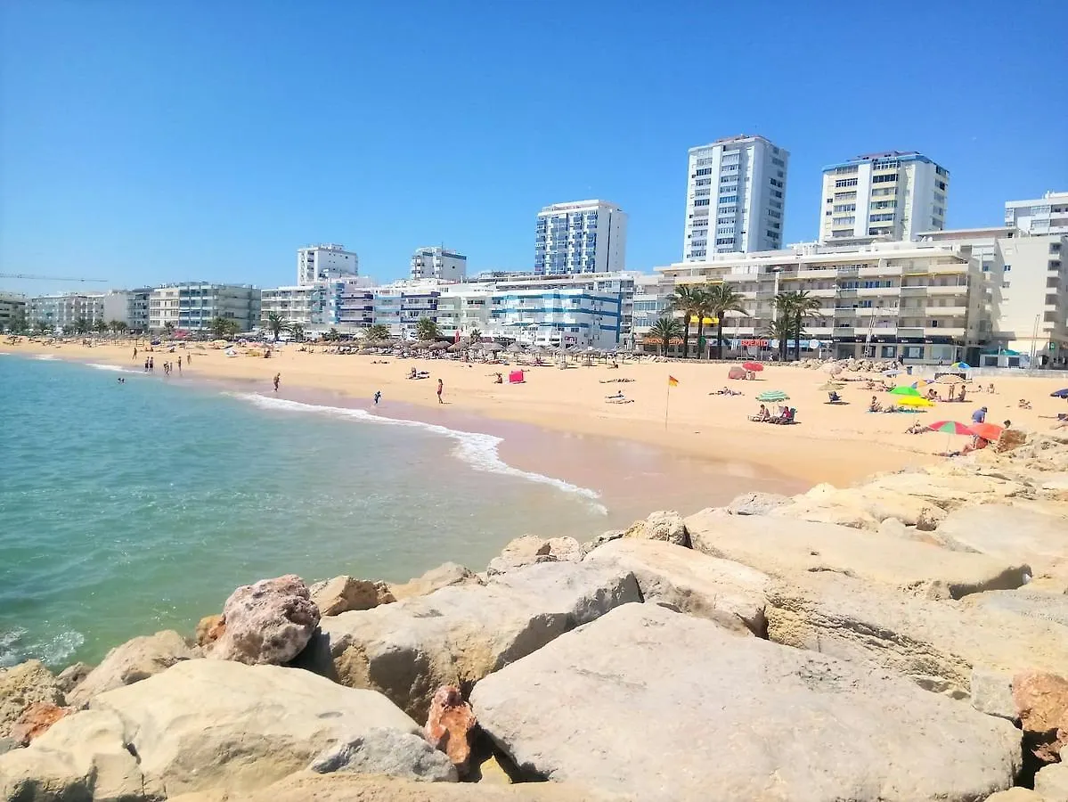 Mira Atlântico 13- Terraço Com Vista Mar e Cidade, Wifi, 80mt Praia Quarteira Portugal