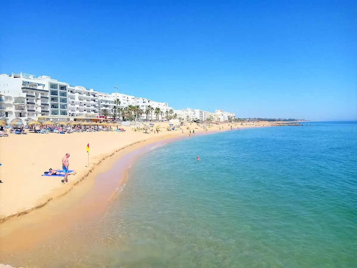 Mira Atlântico 13- Terraço Com Vista Mar e Cidade, Wifi, 80mt Praia Quarteira Apartamento